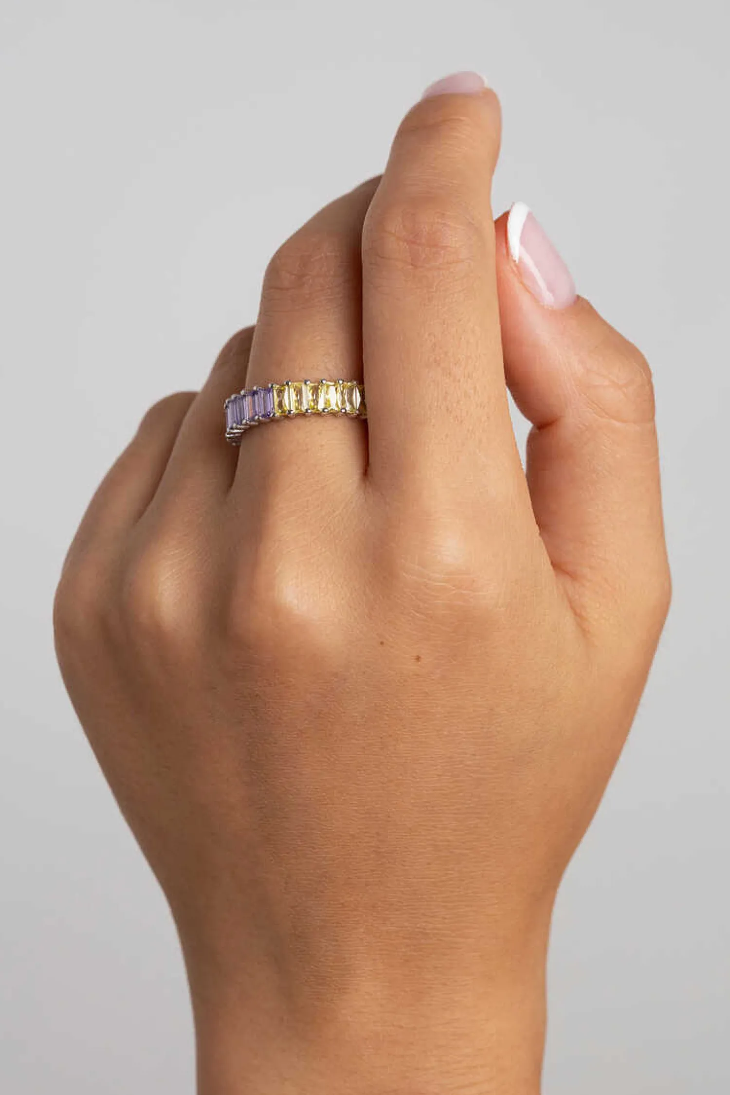 Singularu Bijuteria-Anel Sia Colors Prata