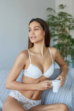 Women'secret Sutias-Beautiful Soutien Classico Enchimento Renda