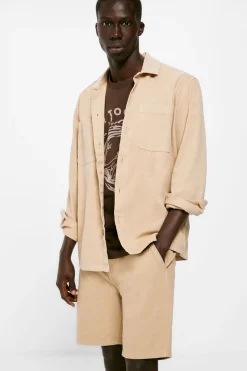 Springfield Bermuda Chino Denim Camel