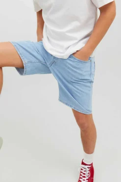 Jack & Jones Bermuda Vaquera Azul Azulado Sale