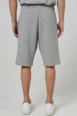 Champion Bermudas De Algodao E Cintura Com Logo Cinza New