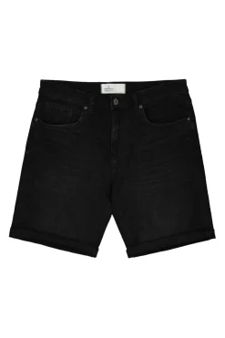 Springfield Bermudas De Ganga Lavada Basicas Corte Slim Pretas Mix Cinza Sale