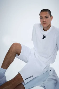 Springfield Bermudas Felpa Pedri Gonzalez Branco Best