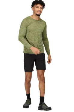 Regatta Bermudas Xert Stretch Iii Preto Discount