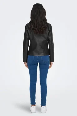 Only Blusoes E Casacos-Bikerjacke Mit Reisverschluss