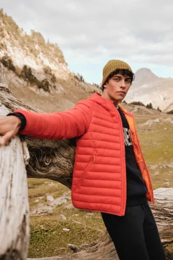 Springfield Blazer Acolchoado Capuz Laranja Sale