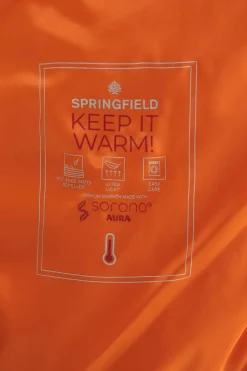 Springfield Blazer Acolchoado Capuz Laranja Sale