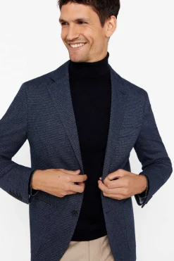 Cortefiel Blazer De Malha Azul