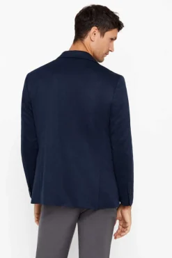 Cortefiel Blazer De Malha Azul