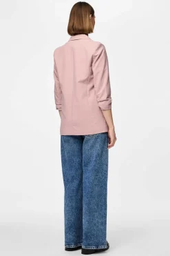 Pieces Blusoes E Casacos-Blazer De Manga 3/4