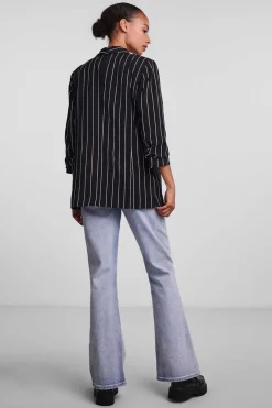 Pieces Blusoes E Casacos-Blazer De Manga 3/4