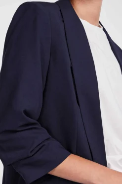 Pieces Blusoes E Casacos-Blazer De Manga 3/4