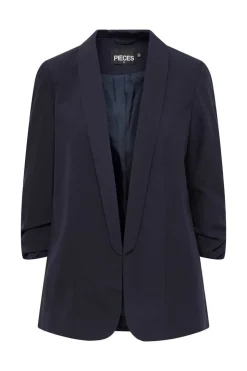 Pieces Blusoes E Casacos-Blazer De Manga 3/4