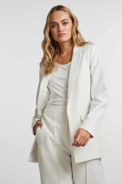 Pieces Blusoes E Casacos-Blazer Gola Lapela