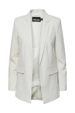 Pieces Blusoes E Casacos-Blazer Gola Lapela