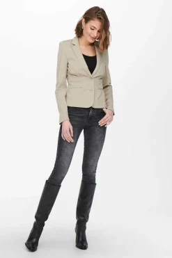Only Blusoes E Casacos-Blazer Manga Comprida Botoes