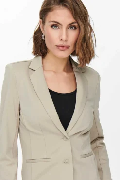 Only Blusoes E Casacos-Blazer Manga Comprida Botoes