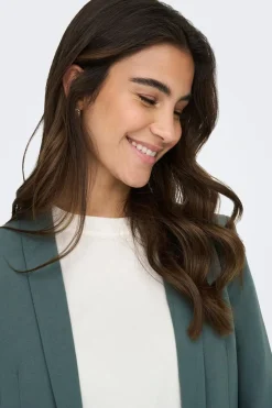 Only Blusoes E Casacos-Blazer Sem Botoes