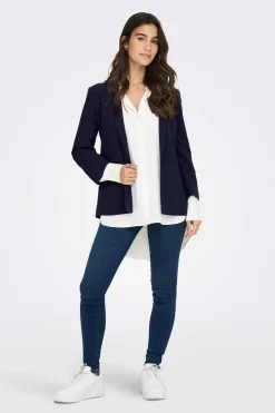 Only Blusoes E Casacos-Blazer Sem Botoes