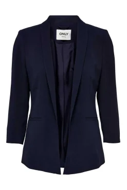 Only Blusoes E Casacos-Blazer Sem Botoes
