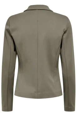 Only Blusoes E Casacos-Blazer Slim Com Bolsos