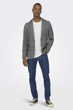 Only & Sons Blazer Slim Fit Cinza Online