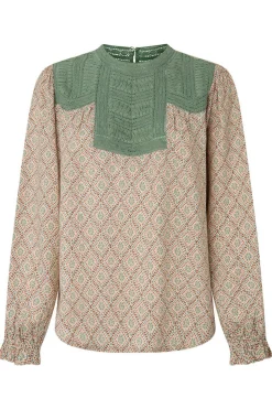 Slowlove Camisas E Blusas-Blula Encaje