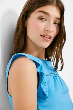 Springfield Camisas E Blusas-Blusa Bimateria Folhos Lace