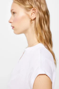 Springfield Camisas E Blusas-Blusa Bimateria Lisa