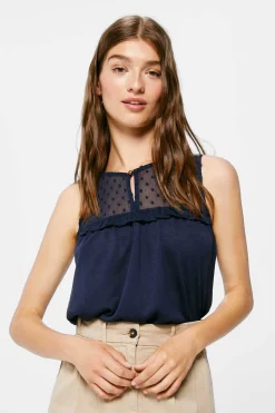 Springfield Camisas E Blusas-Blusa Cintado Plumetti