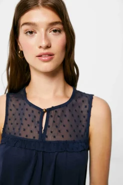 Springfield Camisas E Blusas-Blusa Cintado Plumetti