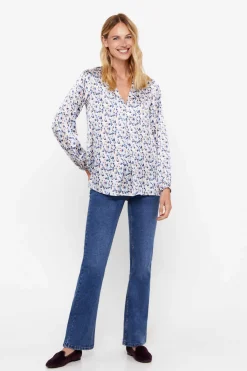 Cortefiel Camisas E Blusas-Blusa Comprida Acetinada