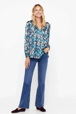 Cortefiel Camisas E Blusas-Blusa Comprida Acetinada