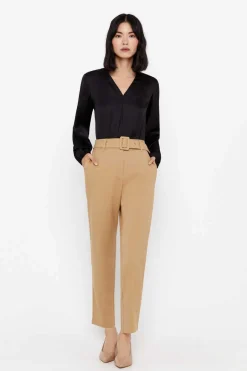 Cortefiel Camisas E Blusas-Blusa Comprida Acetinada