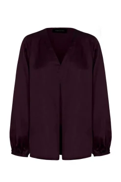 Cortefiel Camisas E Blusas-Blusa Comprida Acetinada