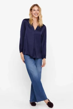 Cortefiel Camisas E Blusas-Blusa Comprida Acetinada