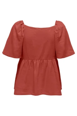 JDY Camisas E Blusas-Blusa De Linho Volumosa