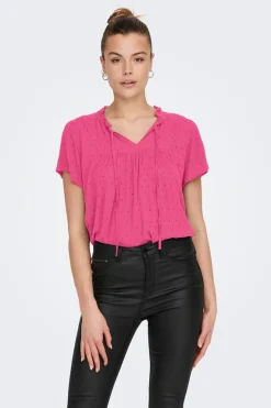 JDY Camisas E Blusas-Blusa De Manga Curta