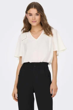 JDY Camisas E Blusas-Blusa De Manga Curta