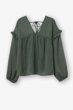Tiffosi Camisas E Blusas-Blusa De Plumeti