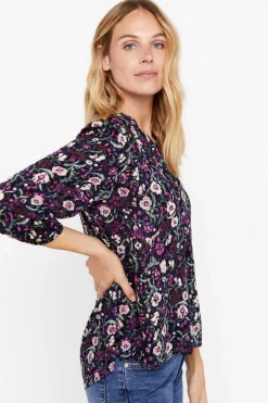 Cortefiel Camisas E Blusas-Blusa Em Tecido Plumeti