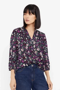 Cortefiel Camisas E Blusas-Blusa Em Tecido Plumeti