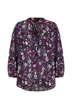 Cortefiel Camisas E Blusas-Blusa Em Tecido Plumeti