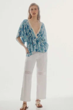 Slowlove Camisas E Blusas-Blusa Fluida