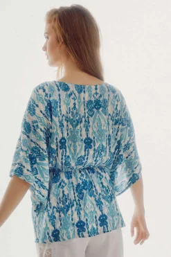 Slowlove Camisas E Blusas-Blusa Fluida