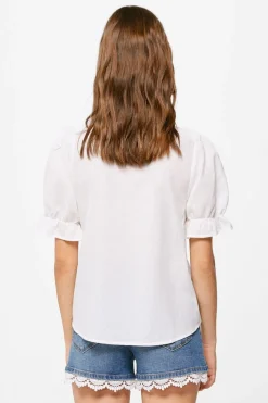 Springfield Camisas E Blusas-Blusa Folho Lace V