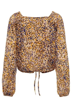 Only Camisas E Blusas-Blusa Franzida Ajustavel