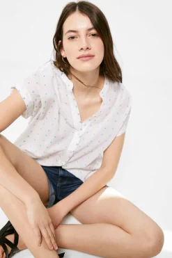 Springfield Camisas E Blusas-Blusa Gola Mao Algodao