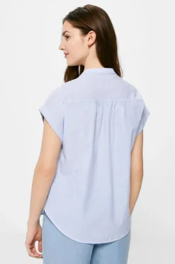 Springfield Camisas E Blusas-Blusa Gola Mao Algodao