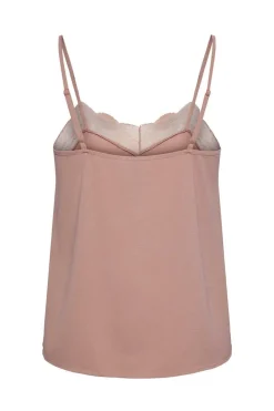 Pieces Camisas E Blusas-Blusa Lingerie De Alcas.